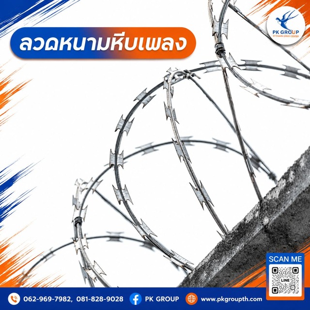 ลวดหนามหีบเพลง ลวดหนามหีบเพลง