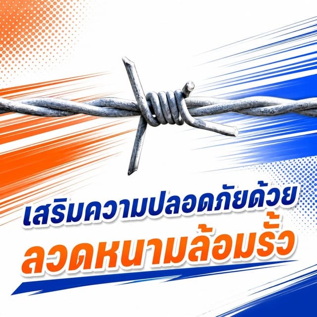 ลวดหนาม: ป้องกันทรัพย์สินของคุณอย่างมีประสิทธิภาพ ลวดหนาม: ป้องกันทรัพย์สินของคุณอย่างมีประสิทธิภาพ