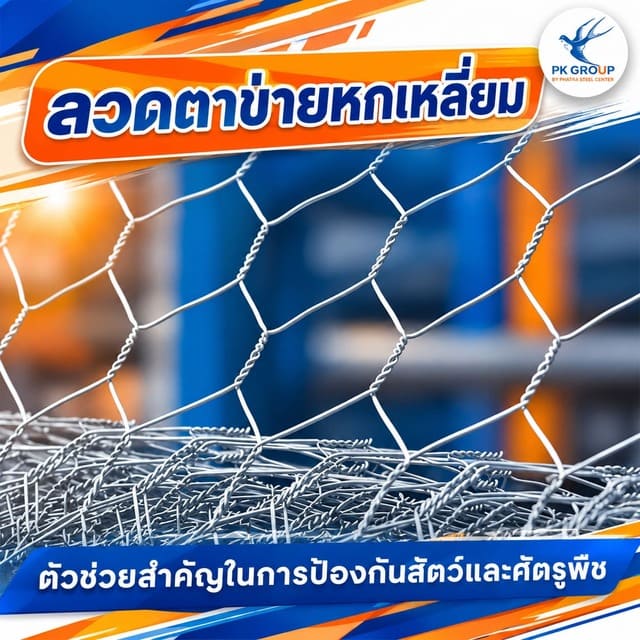 ลวดตาข่ายหกเหลี่ยม