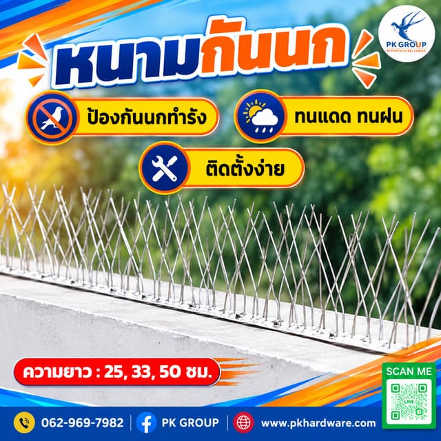 หนามกันนก, หนามไล่นก หนามกันนก, หนามไล่นก
