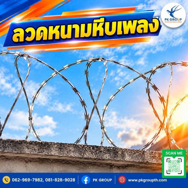 ลวดหนามหีบเพลง ลวดหนามหีบเพลง